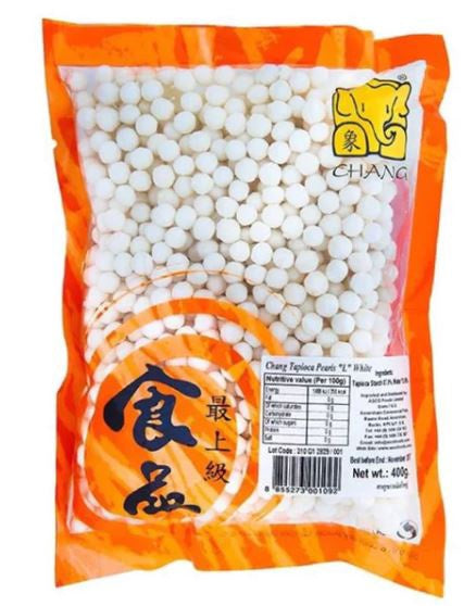 Chang Tapioca Pearl White L 象牌 西米 (大粒)400g x1