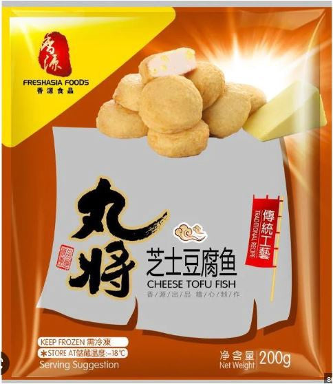 WJ Cheese Tofu Fish丸将芝士豆腐鱼200g x1