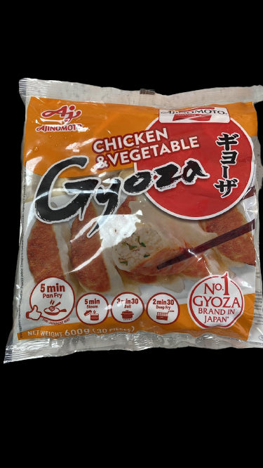 Ajinomoto Chicken & Vegetable Gyoza (Dumpling) 日式雞肉蔬菜煎餃 600g x1