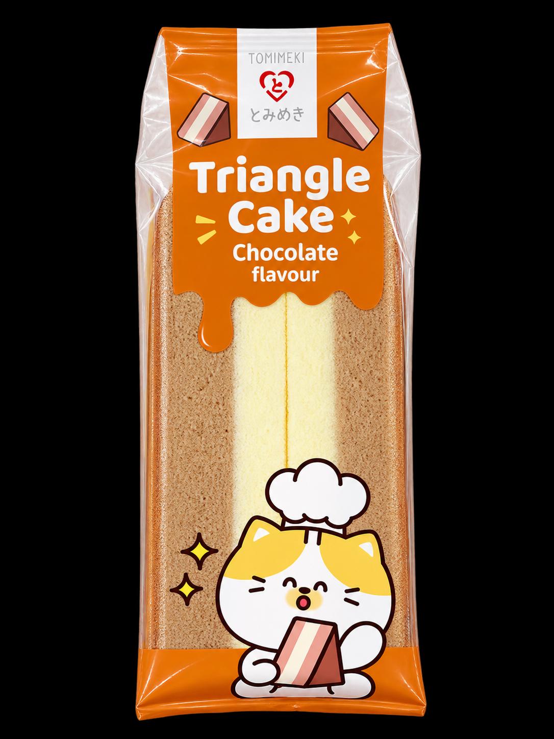 Tokimeki Sponge Cake 遇見 三角海綿蛋糕 90g x 1