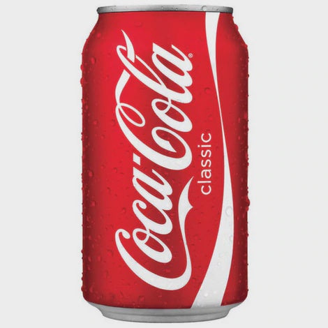 Coke Classic in Can 可口可樂 罐裝Nuoc Coca Cola 330ml x1