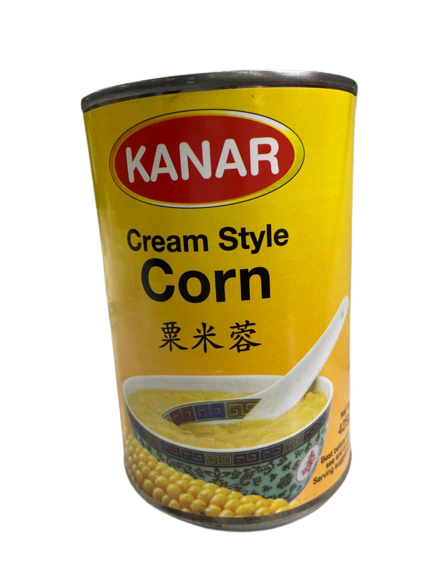 45232 KANAR - CREAMSTYLE CORN 粟米蓉 Sup Ngo 425g x 1