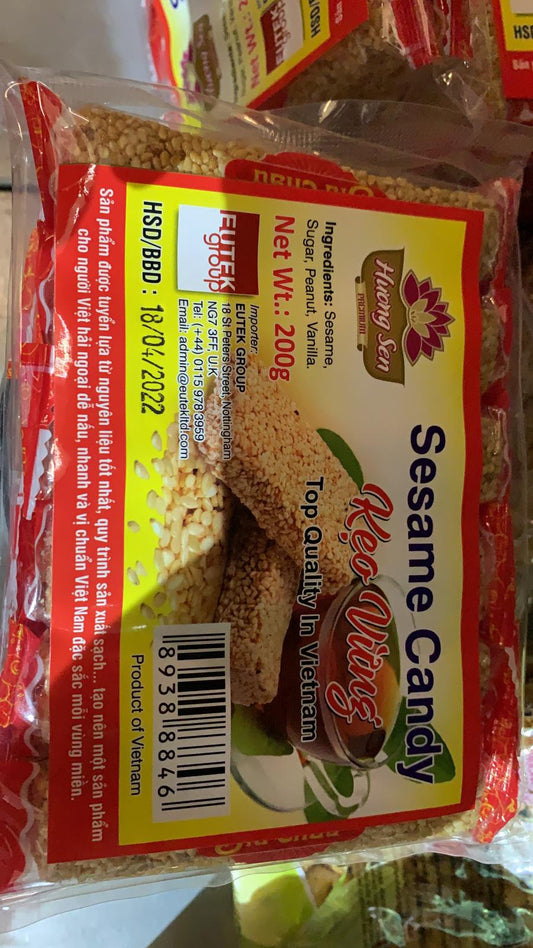Huong Sen Sesame Sweet Keo Vung 200gr x 1