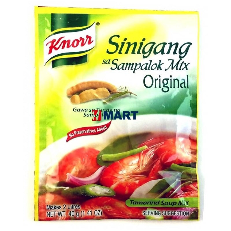 030091 Knorr Tamarind Sinigang soup mix Bot Me Nau Canh Chua 44gx1