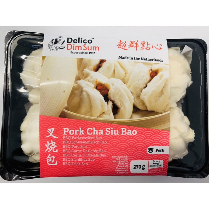 Delico Dim Sum -Char Siu Bun超群叉燒包 270g x20