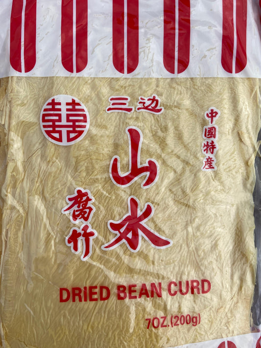 82524 EA 豆腐皮 東亞三邊腐竹 豆腐腦 200g x1