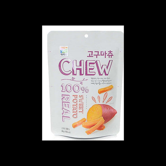 Daesang Chungjungone Dried Sweet Potato Chew 清靜園番薯乾 Khoai lang say deo 60g x1