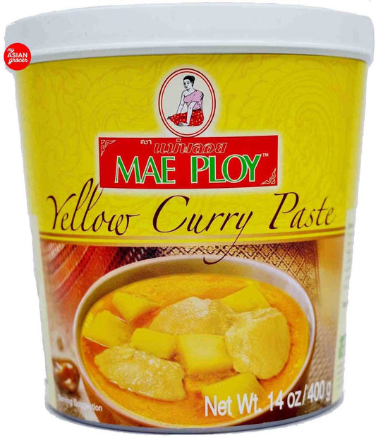 Mae Ploy Yellow Curry Paste黃咖喱醬 Sot Cari Vang 400g x 1