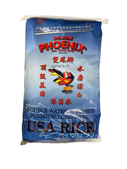 Phoenix USA Long Grain Rice 雙鳳牌美國頂級絲苗米 20kg x 1