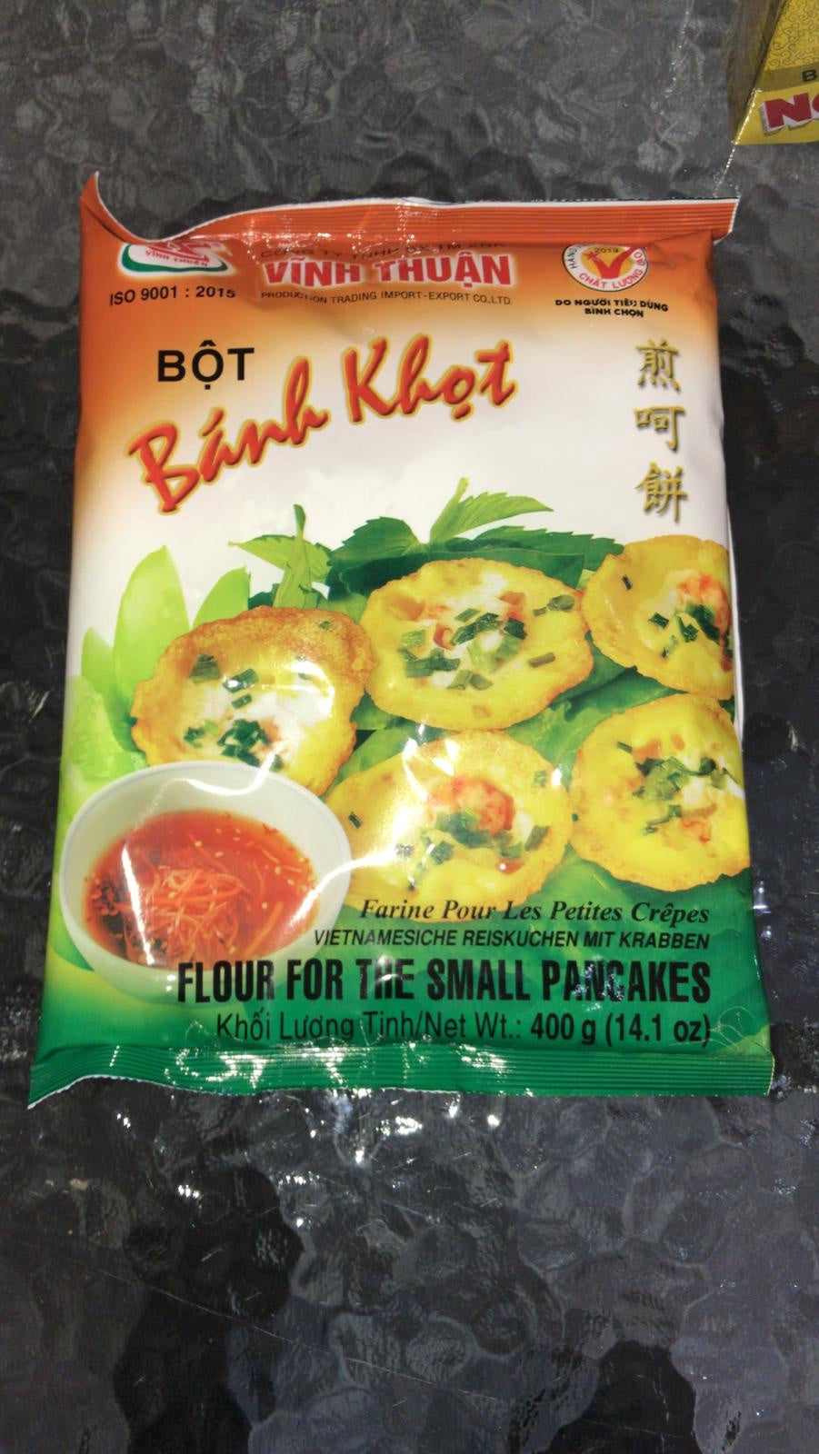 Vinh Thuan Flour For Small Pancake Bot Banh Khot 400g x 1