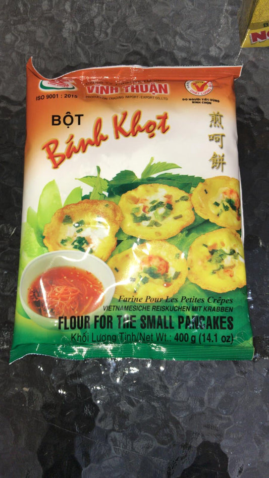 Vinh Thuan Flour For Small Pancake Bot Banh Khot 400gr x 1