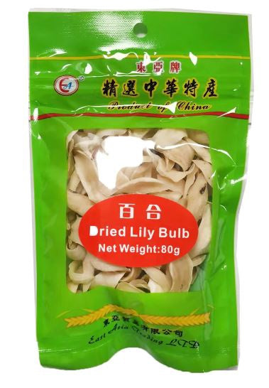 EA Dried Lily Bulb東亞百合 80g x1