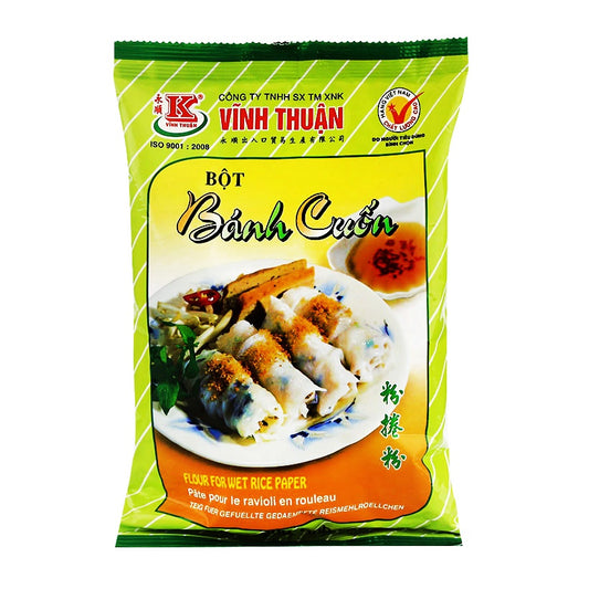 Vinh Thuan Flour For Wet Rice Paper Bot Banh Cuon  400g x 1