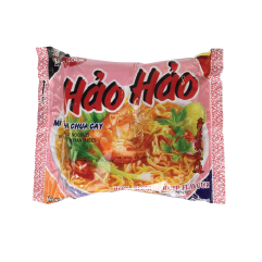 Acecook Hao Hao Hot and Sour Shrimp Mi Tom Chua Cay  1x77g
