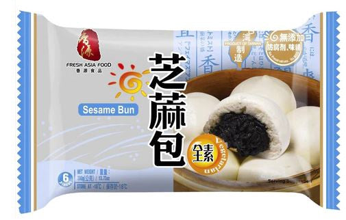 FRESHASIA TW Sesame Bun香源台灣芝麻包 390g x 1