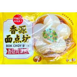 FRESHASIA Bok Choy Bun  香源面点坊香菇青菜包 Banh Bao Nhan Cai Chip Va Nam 360g x 1