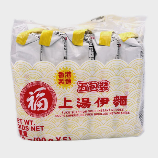 20780 Mì ăn liền FUKU Superior Soup 福字上湯伊面 Sup Hao Hang Phở An Liên 90g*5 x6