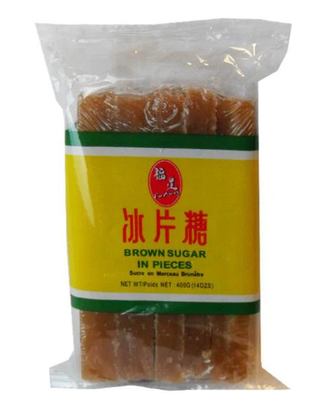 FX Brown Sugar in pieces 福星冰片糖 400g x1