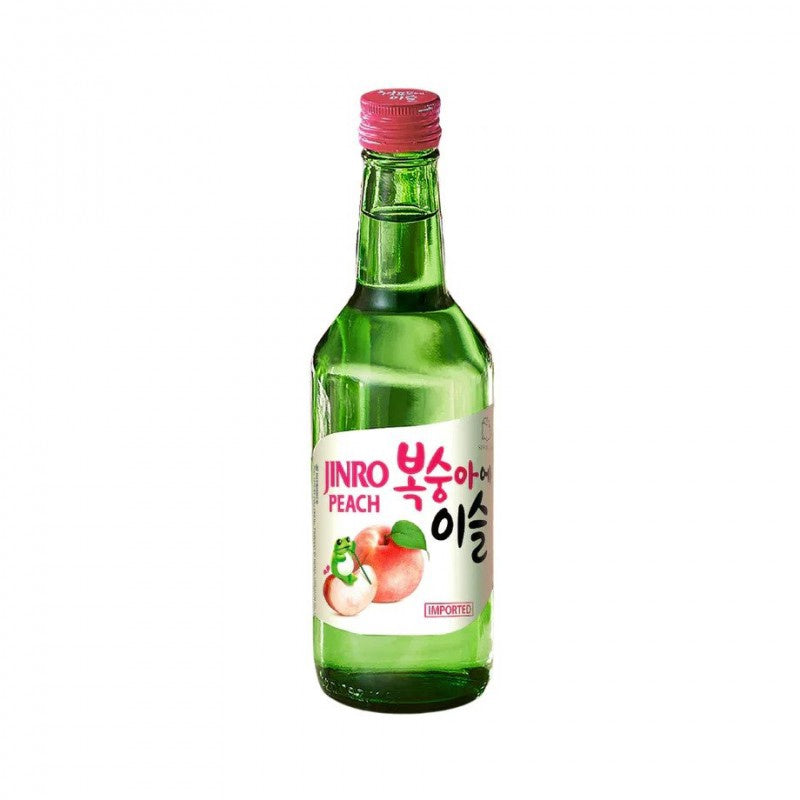 Jinro Chamisul Soju - Peach Flavour 韓國燒酒 (桃味) Soju Han Quoc (Huong dao)13% Alc./Vol  350ml x1