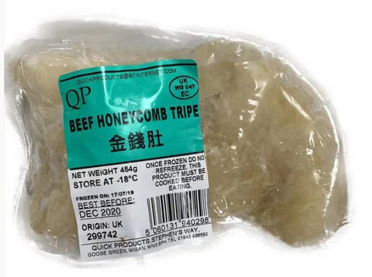 QP Frozen Beef Honeycomb  金錢肚 Da To Ong 1x454g