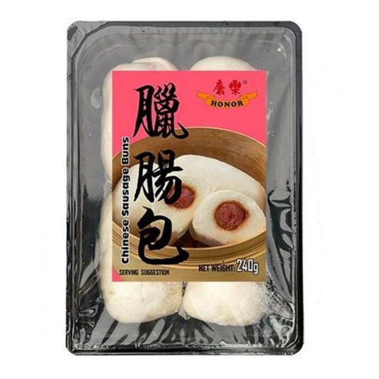 HR Chinese Sausage Bun 康樂臘腸卷 Bao Bao Lap Xuong 240g x1