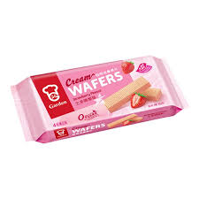 GARDEN Cream Wafers Strawberry 嘉頓威化 (士多啤梨味) 200g X 1