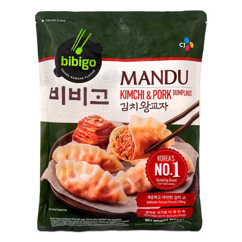 Bibigo MANDU Kimchi & Pork 必品閣泡菜猪肉餃525gx1