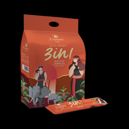 Lamant Instant Coffee 3 In 1 Ca Phe Hoa Tan 3 Trong 1 16g x50 sticks
