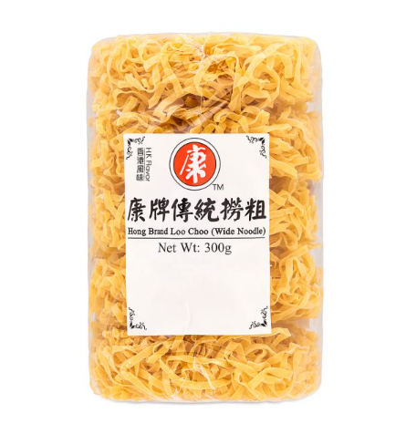 Hong Brand Loo Choo (Broad Noodle) (5x60g) 康牌傳統撈粗 300g x 1