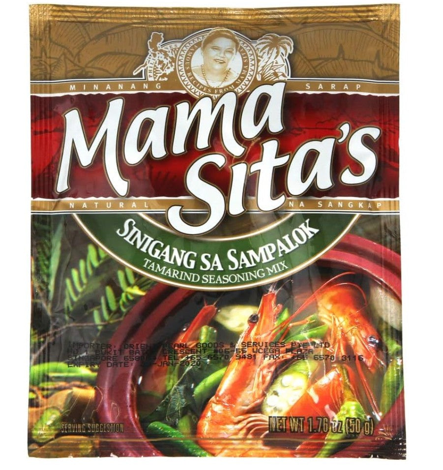 Mama Sita's Sinigang Sampalok Original Tamarind Seasoning羅望子酸湯調味粉(原味) 50g x 1