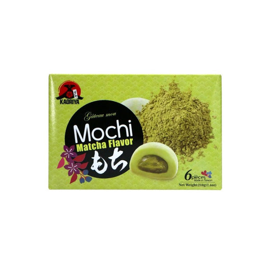 34687 Kaoyari Mochi - Matcha 皇族抹茶大福 Mochi Trà Xanh 210g x1