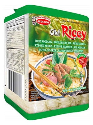Oh Ricey dried rice noodles- Banh pho kho Oh ricey 1x500g