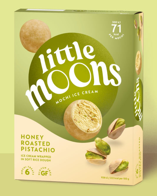 LM Ice-cream Mochi - Honey Roasted Pistachio糯米糍-開心果味(32g x6pcs) x1