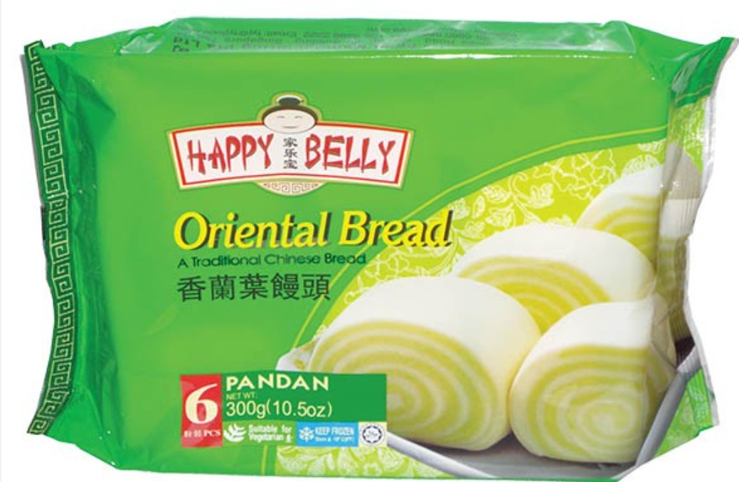 HAPPY BELLY Pandan Oriental Bread香葉饅頭	300g x 1