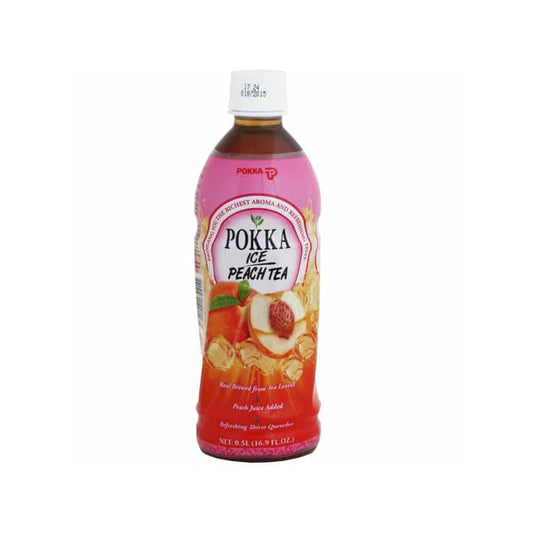 Pokka Ice Peach Tea 冰紅茶 蜜桃味 500ml x1