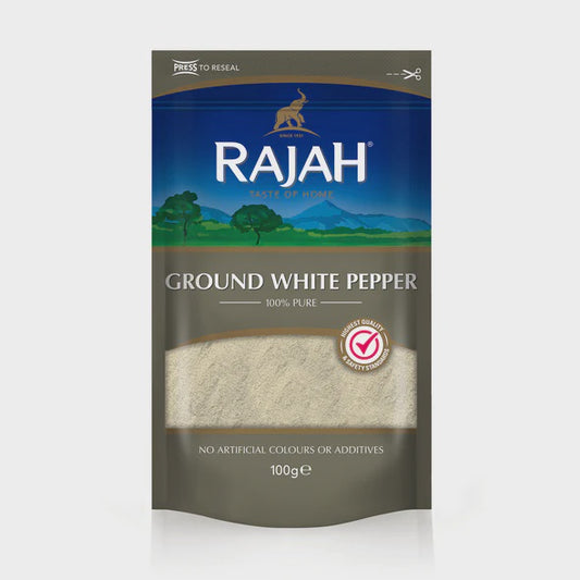 Rajah Ground White Pepper 白胡椒粉Bot tieu trang 100g x1