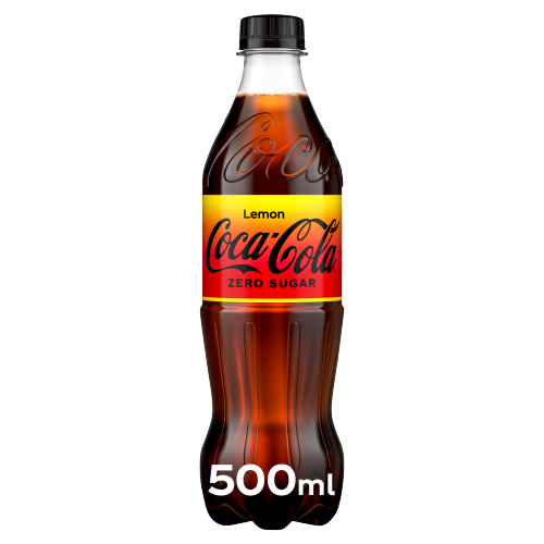 Coca-Cola Zero Sugar Lemon Coca huong chanh khong duong 500ml x1