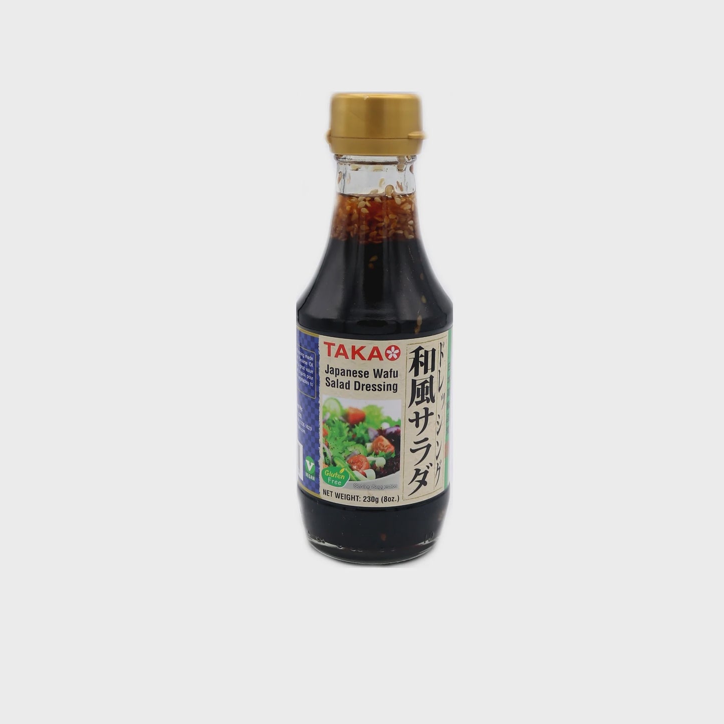 Takao Japanese Wafu Salad Dressing (和風沙律醬) Sot salad kieu nhat 220g x1