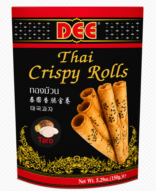 Dee giòn vị khoai môn泰國香脆金卷 (香芋味)150gx1