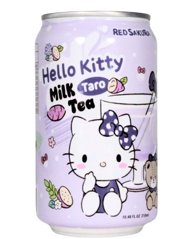 Red Sakura - Hello Kitty Taro Milk Tea紅櫻花 - Hello Kitty香芋奶茶 310ml x1