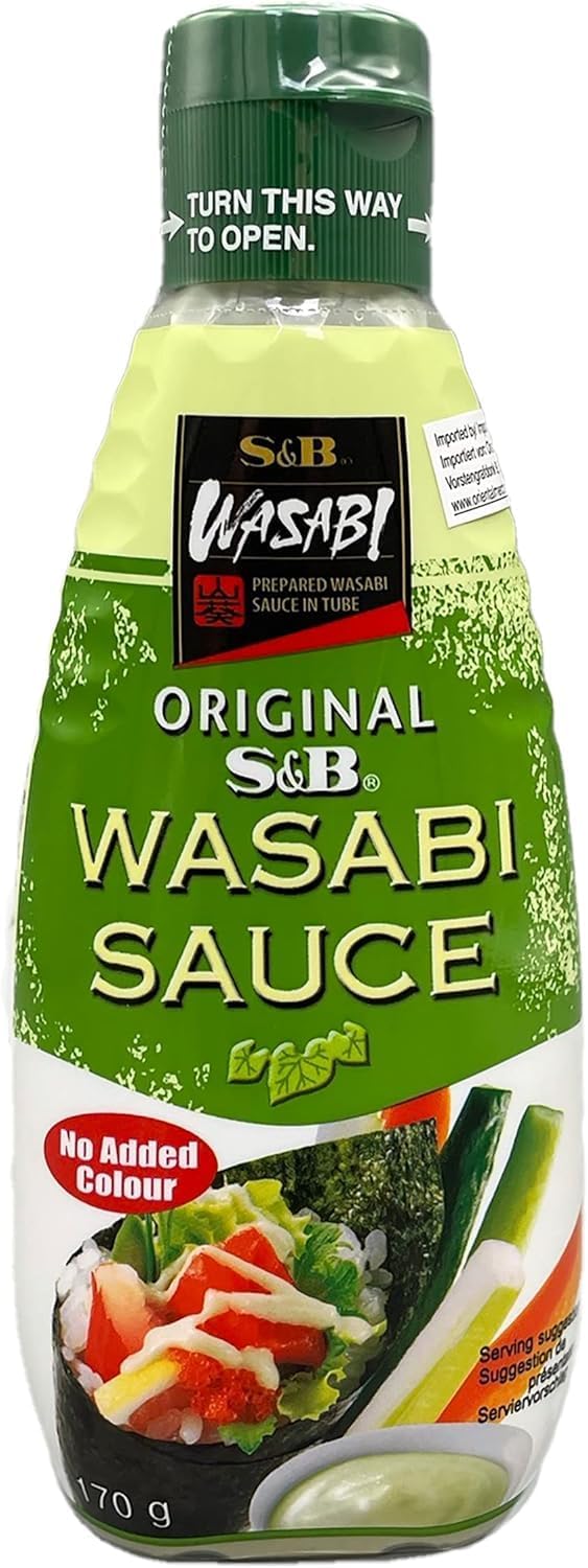 S&B Wasabi Sauce日式芥辣醬 170g x 1