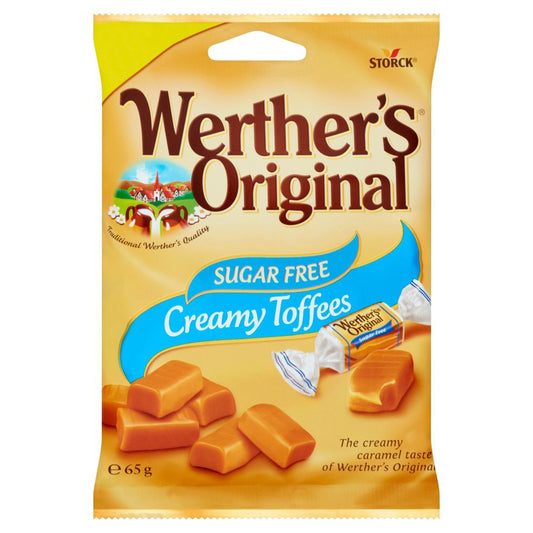 Werthers Original Creamy Toffee Sugar Free 原味無糖奶油太妃糖 65g x1