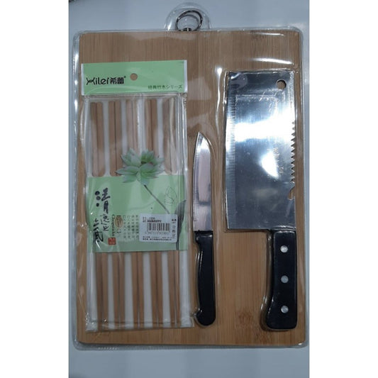 05892 JY Kitchen Chopping Set 家逸砧板超值4件組 X1
